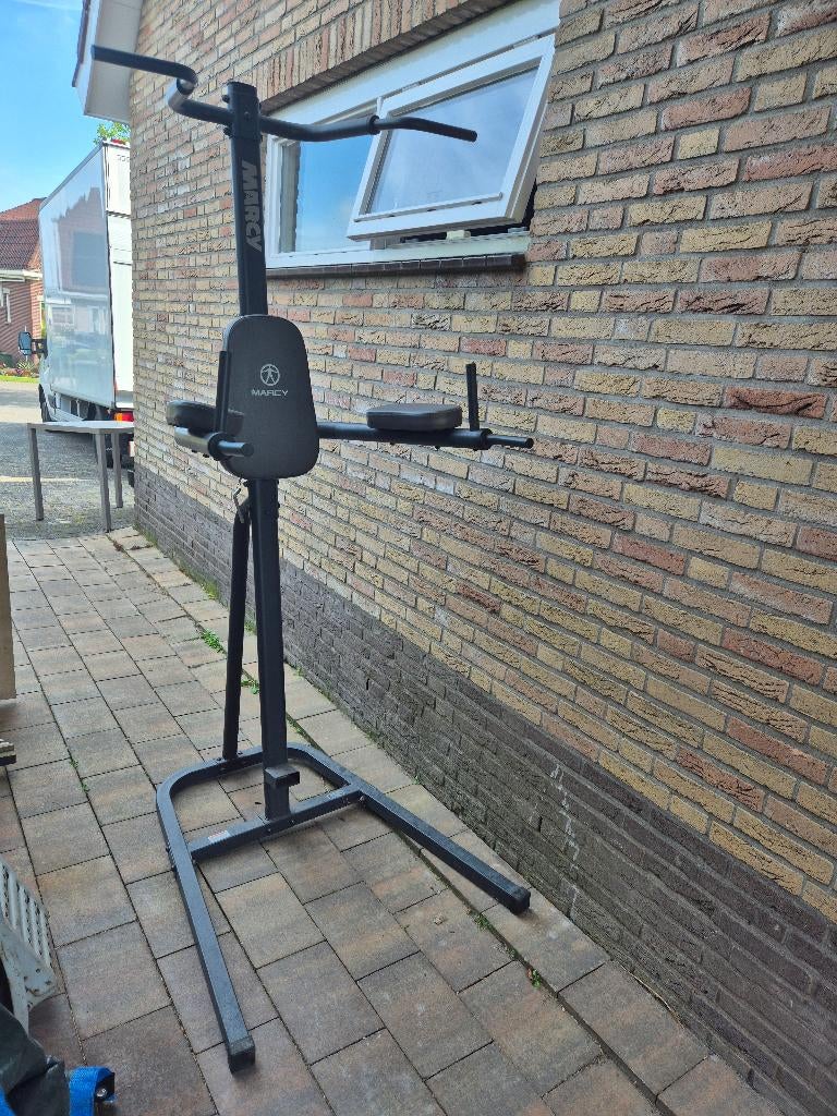 Power tower pull up bar, Ophalen, Krachtstation, Zo goed als nieuw, Metaal