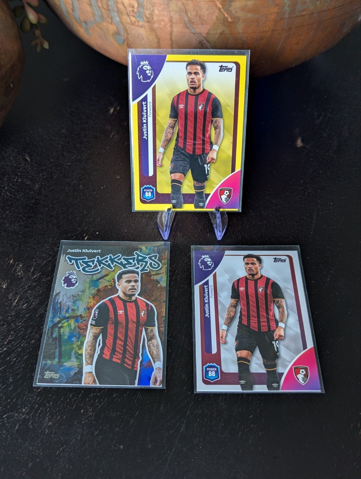 Justin Kluivert Topps Premier League 2025/26 kaarten, Verzamelen, Sportartikelen en Voetbal, Zo goed als nieuw, Poster, Plaatje of Sticker