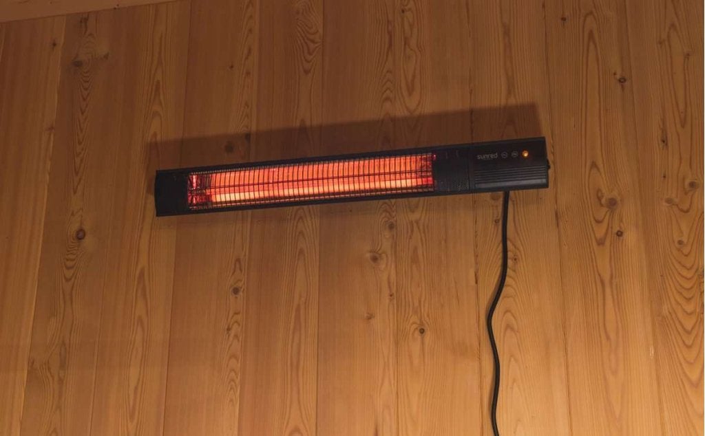 Sunred - Terrasverwarmer - Dark lijn - Wand model - 2500 W, Tuin en Terras, Terrasverwarmers, Elektrisch, Info@outtrade.eu, MEELEWEG 76 NIEUWLEUSEN 7711 EP NEDERLAND