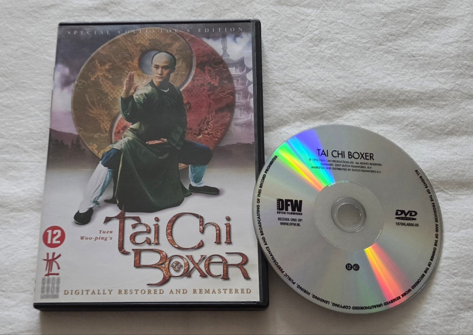 HKL Tai Chi Boxer Dvd Actie/Kung-Fu, Vanaf 16 jaar, Ophalen of Verzenden, Zo goed als nieuw