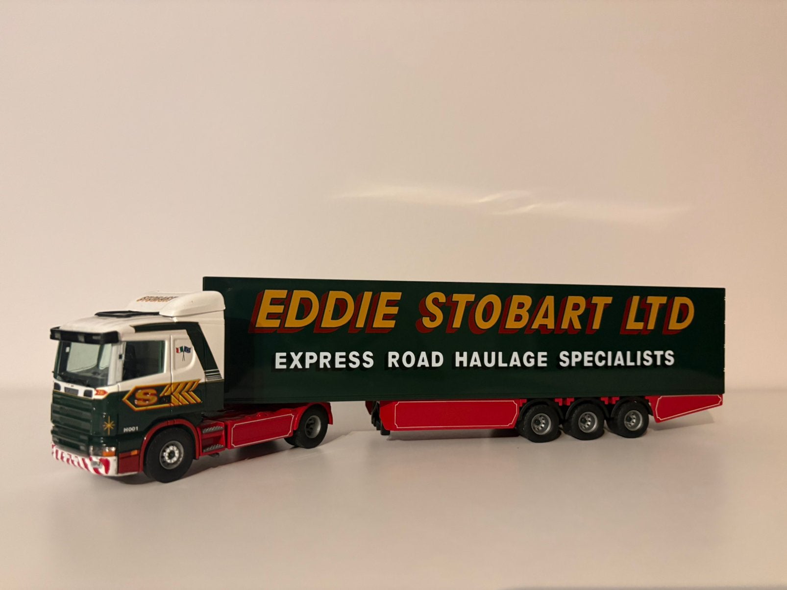 Scania 144L Eddie Stobart Tekno, Hobby en Vrije tijd, Verzenden, Zo goed als nieuw, Bus of Vrachtwagen, Tekno