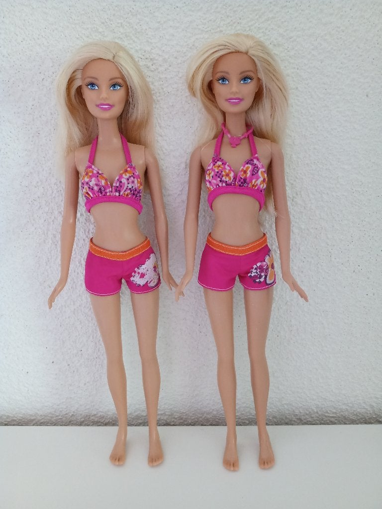 2 x  MERLIAH van de film Barbie in een Zeemeerminavontuur, Ophalen of Verzenden, Gebruikt, Pop
