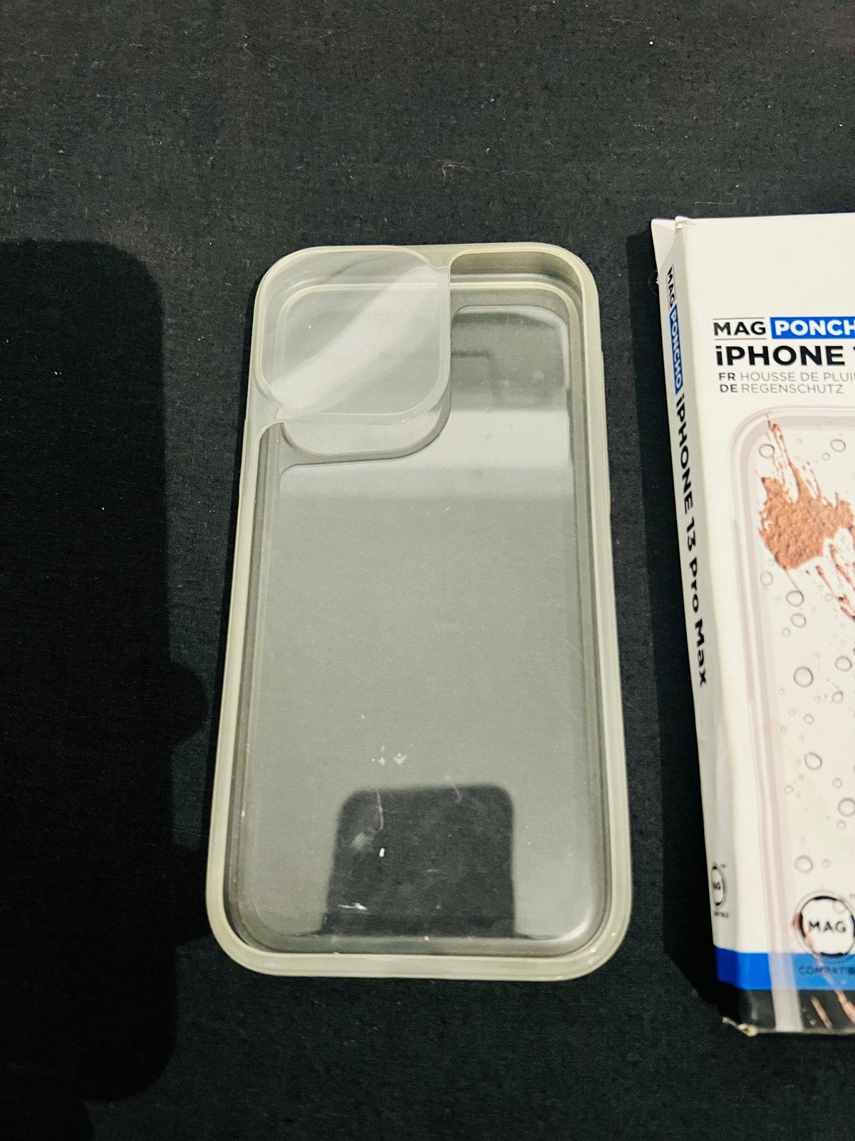 Quad Lock Mag Poncho iPhone 13 Pro Max, Kunststof, Waterdicht, Quad Lock, Hoesje of Tasje