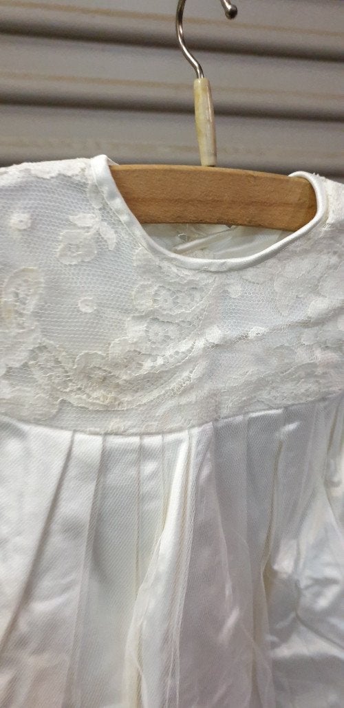 doop jurk vintage wit, Ophalen of Verzenden