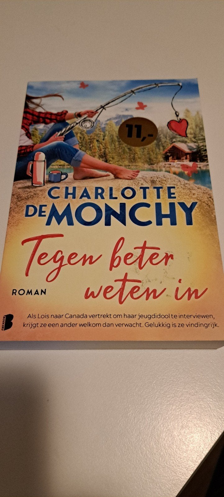 Charlotte de Monchy - Tegen beter weten in - Roman, Ophalen of Verzenden, Zo goed als nieuw, Charlotte de Monchy, Nederland