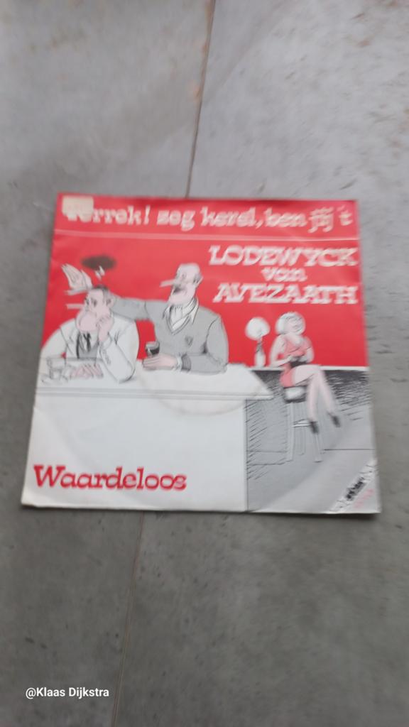 Lodewyck von Avezarth - Waardeloos, Cd's en Dvd's, Gebruikt, 7 inch, Voor 1960, Overige genres
