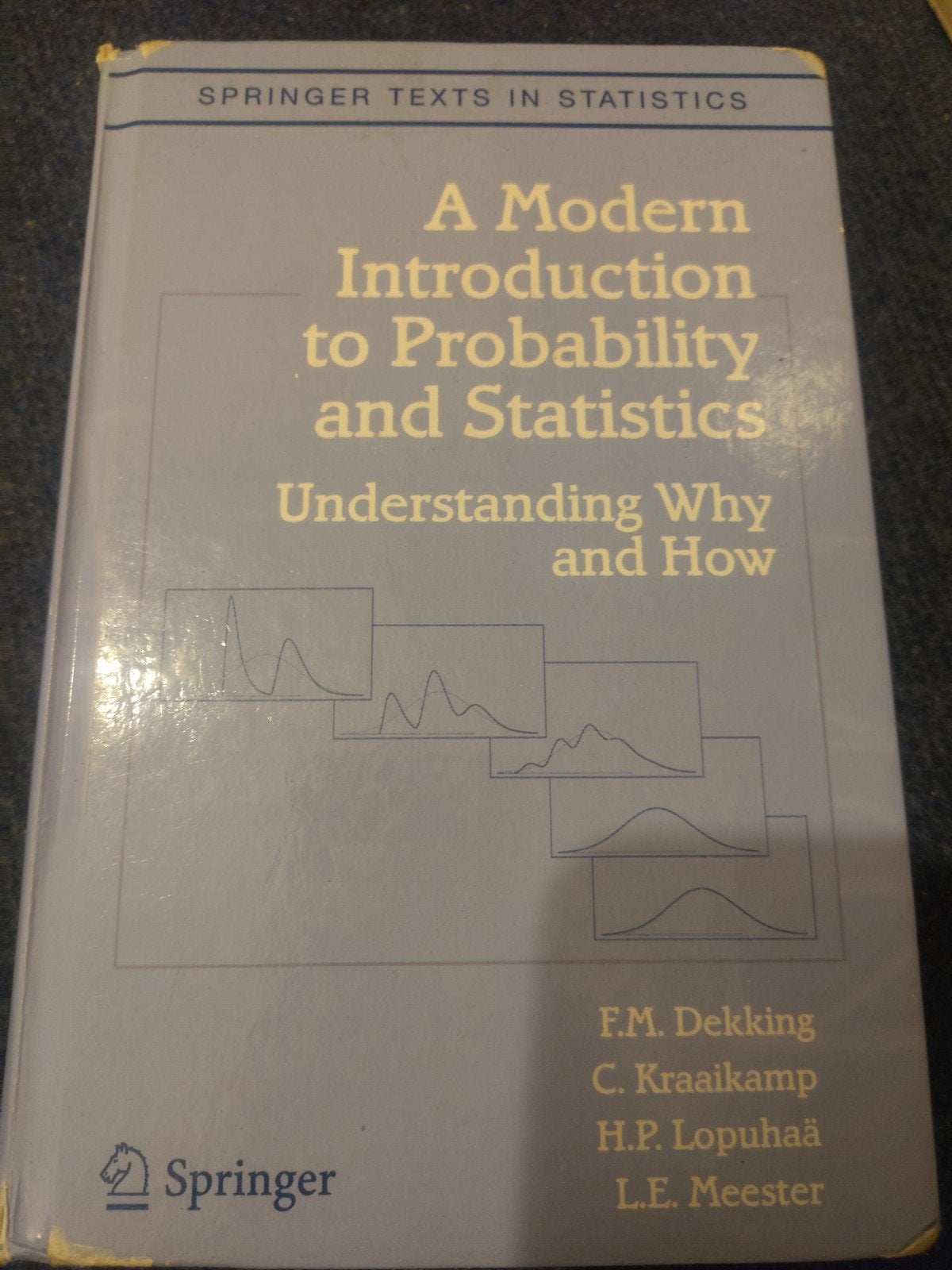 A modern introduction to probability and statistics, Ophalen of Verzenden, Alpha, Zo goed als nieuw, HBO