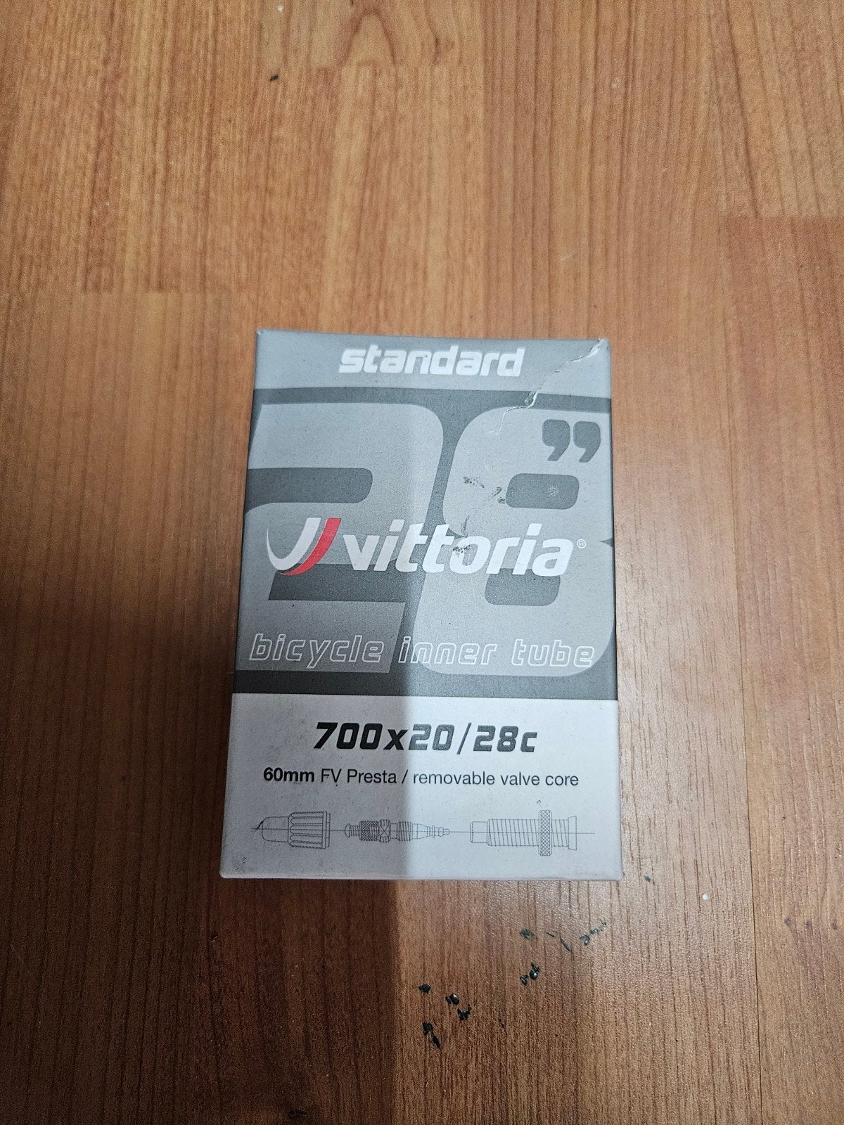 Vittoria Standard Binnenband 700x20/28c 60mm Presta, Band, Vittoria, Nieuw, Ophalen of Verzenden