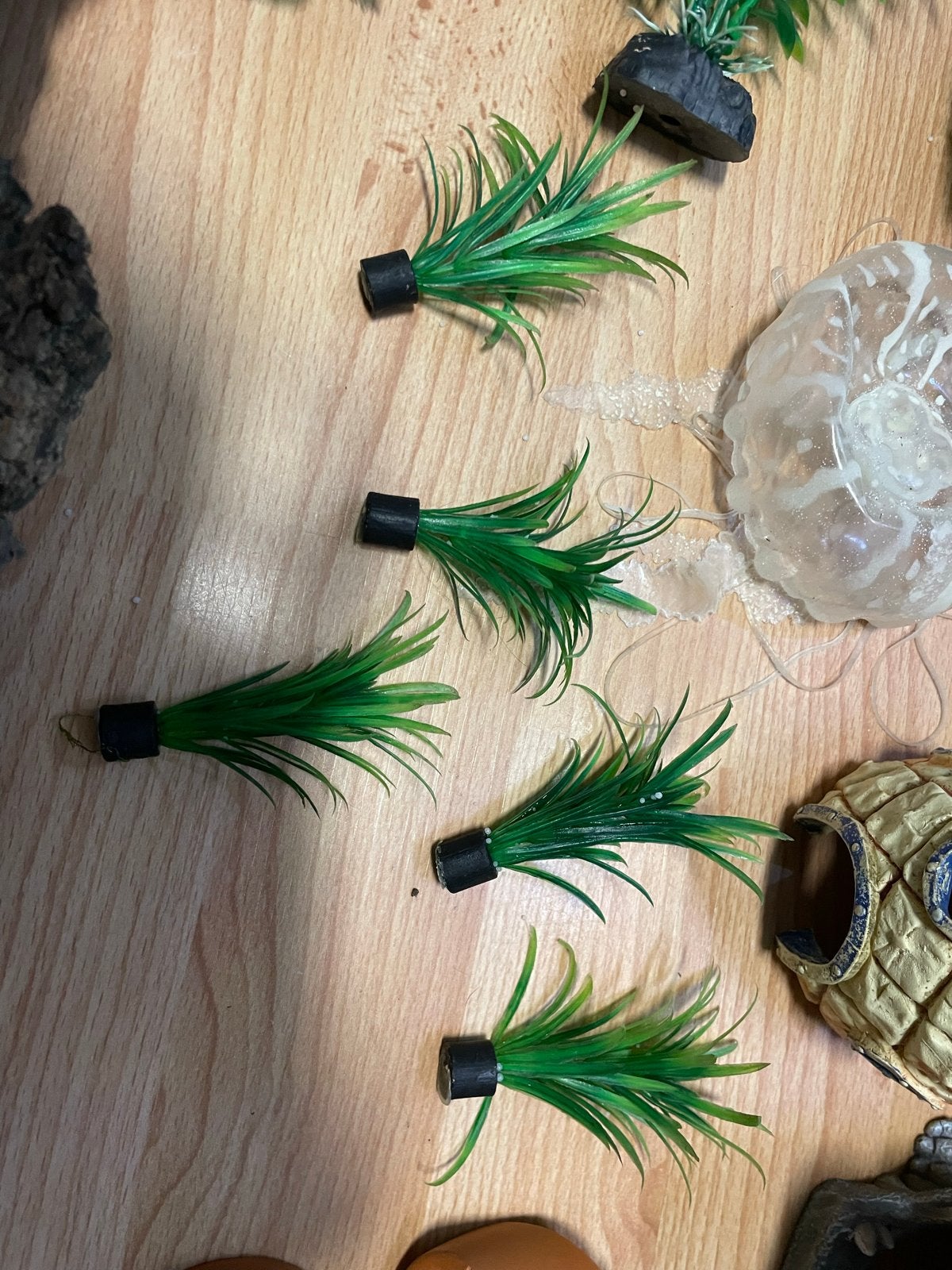Aqaurium decoratie, Ophalen, Zo goed als nieuw, Plant(en), Steen of Hout, Overige merken