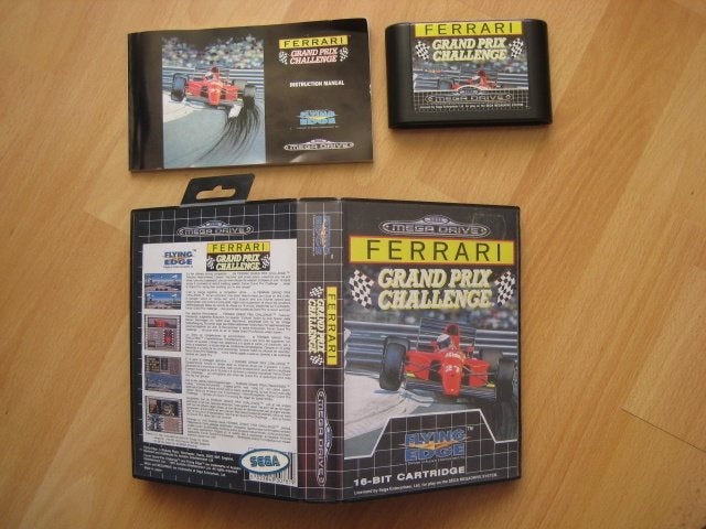 Ferrari challenge Sega Mega Drive Megadrive, Spelcomputers en Games, Games | Sega, Gebruikt, Mega Drive, Racen en Vliegen, 1 speler