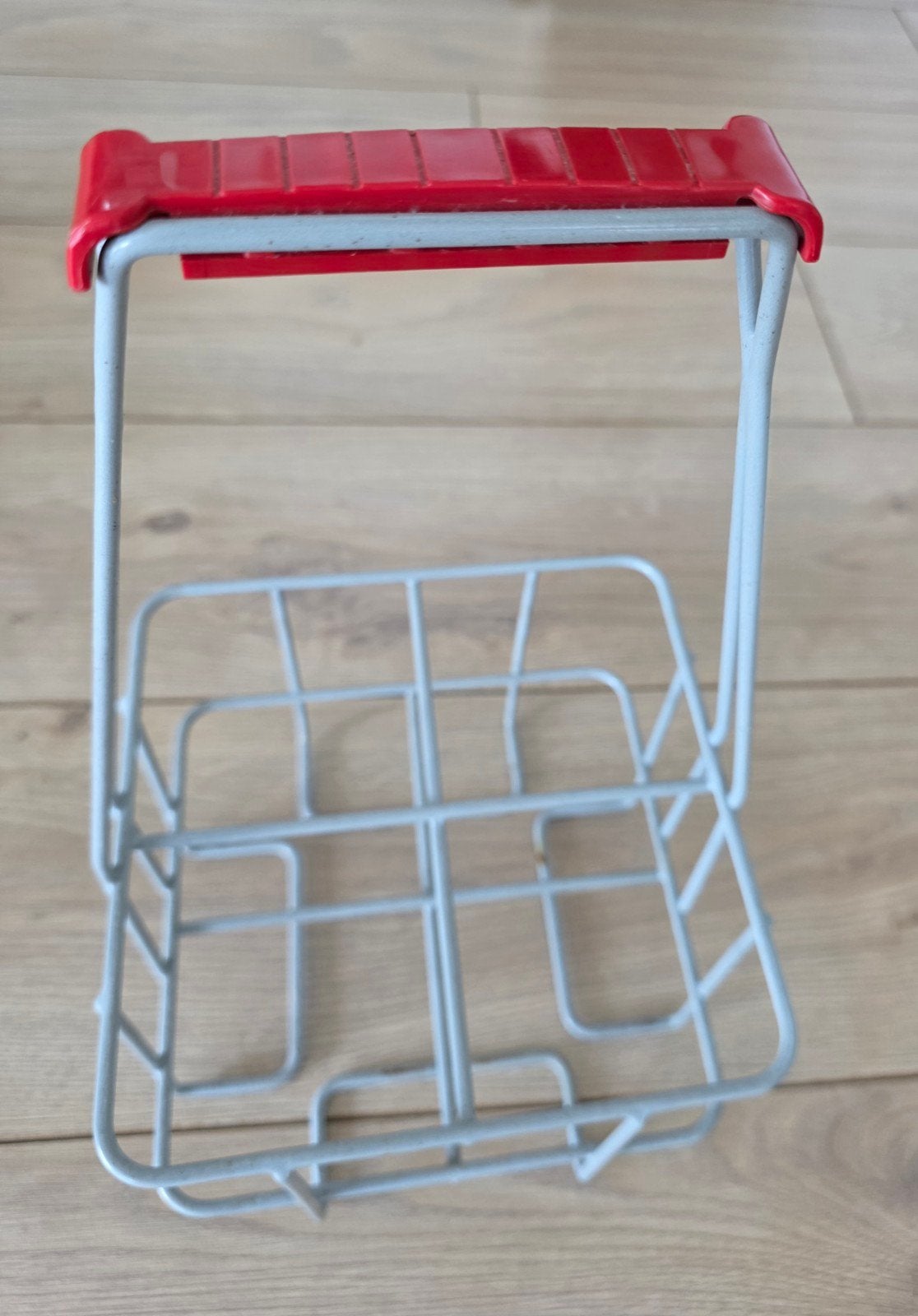 Vintage flessenrekje, Ophalen