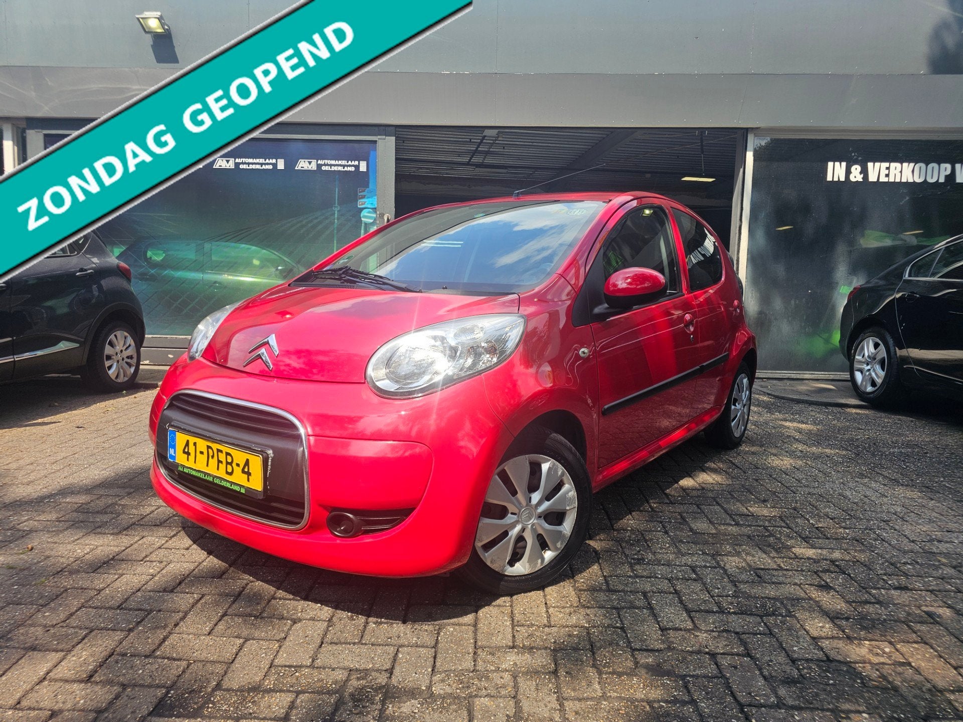 Citroen C1 1.0-12V Ambiance | AUTOMAAT | INRUILKOOPJE | AIRC, Euro 5, Stof, Gebruikt, 4 stoelen