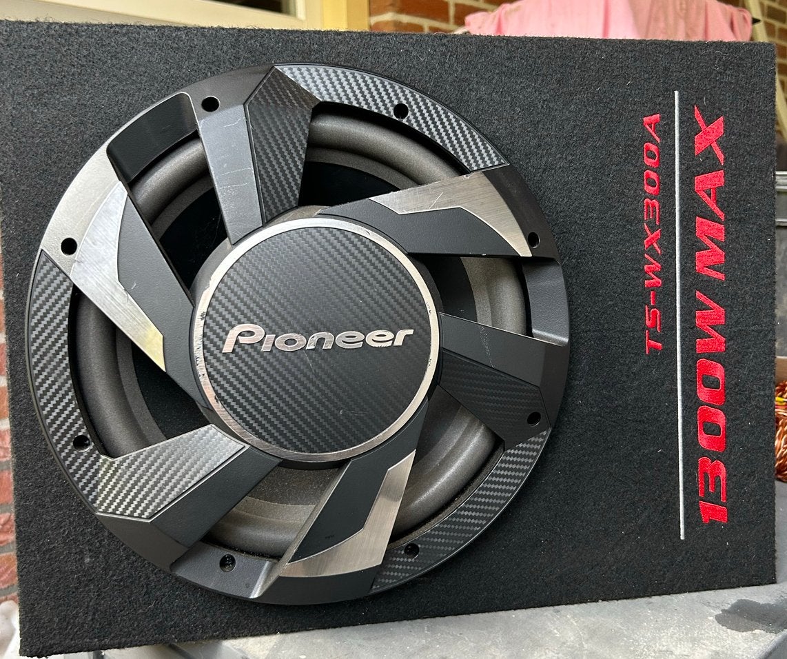 Pioneer TS-WX300A actieve subwoofer 1300W MAX, Ophalen, Gebruikt