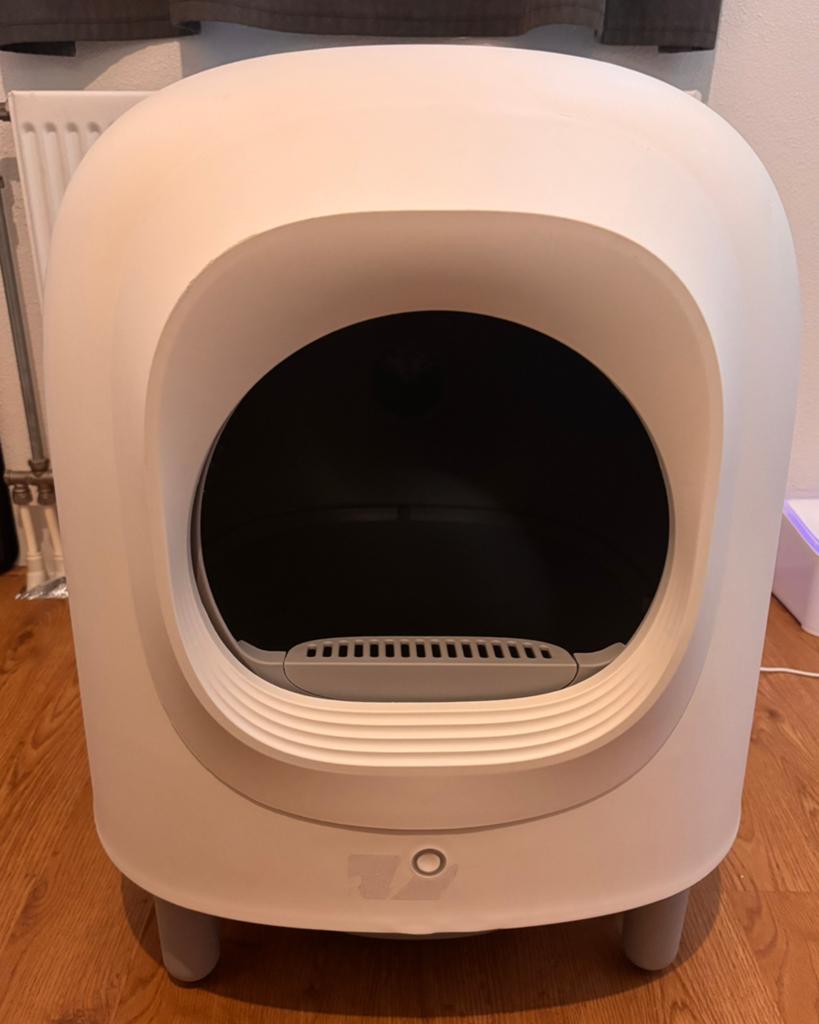 Automatische kattenbak, Dieren en Toebehoren, Ophalen of Verzenden, Zelfreinigend, Zo goed als nieuw, Open