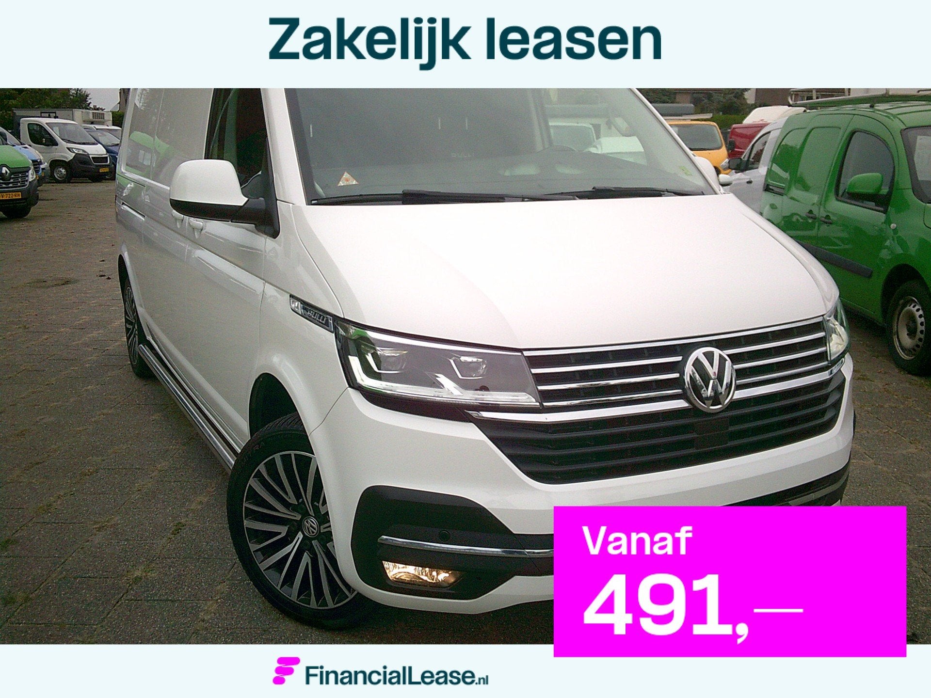 Volkswagen Transporter 2.0 TDI L2H1 28 Bulli VOORZIEN VAN AI, Dealer onderhouden, Gebruikt, 4 cilinders, Volkswagen