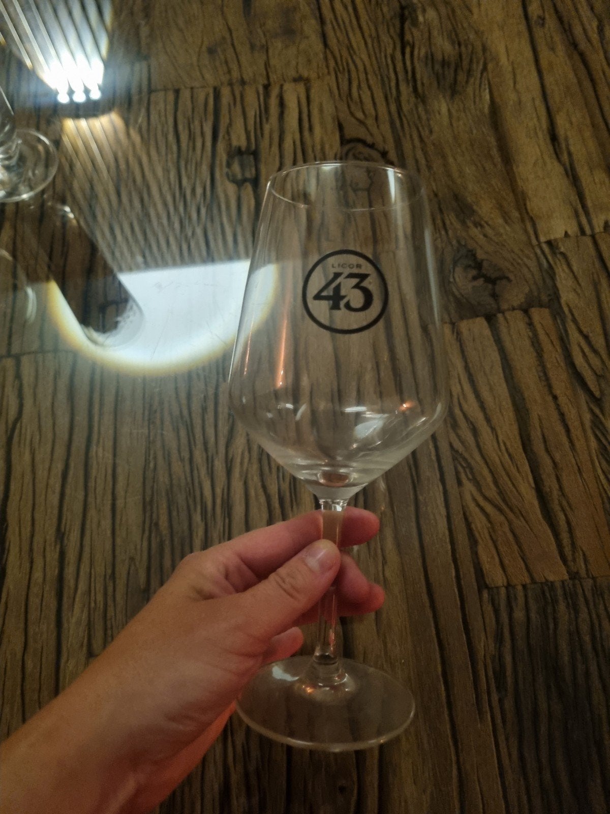 Licor 43 glas - Nieuw in de kast gestaan, Glas of Glazen, Nieuw, Ophalen of Verzenden, Glas
