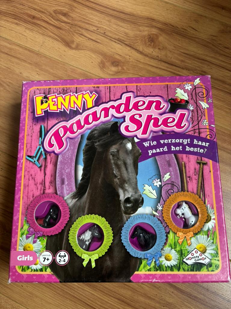 Penny Paardenspel gratis, Hobby en Vrije tijd, Gezelschapsspellen | Bordspellen, Ophalen of Verzenden, Gebruikt