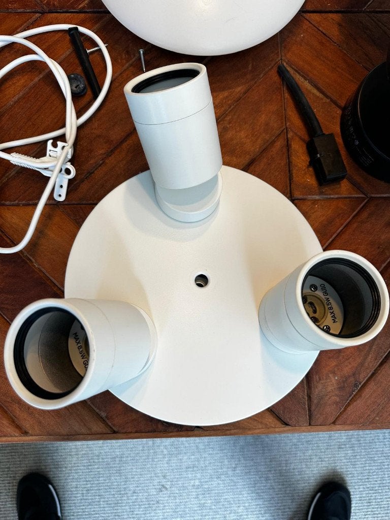 IKEA NYMÅNE/KABOMBA/BARLAST, Ophalen, Gebruikt, Wit, Plafondlamp