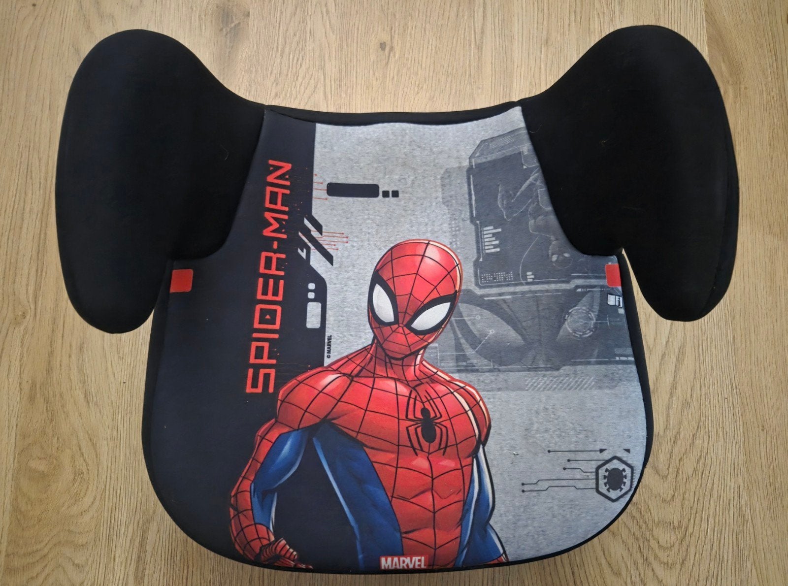 Autozitje spiderman, Kinderen en Baby's, Autostoeltjes, Autogordel, 9 t/m 18 kg, Zo goed als nieuw, Ophalen