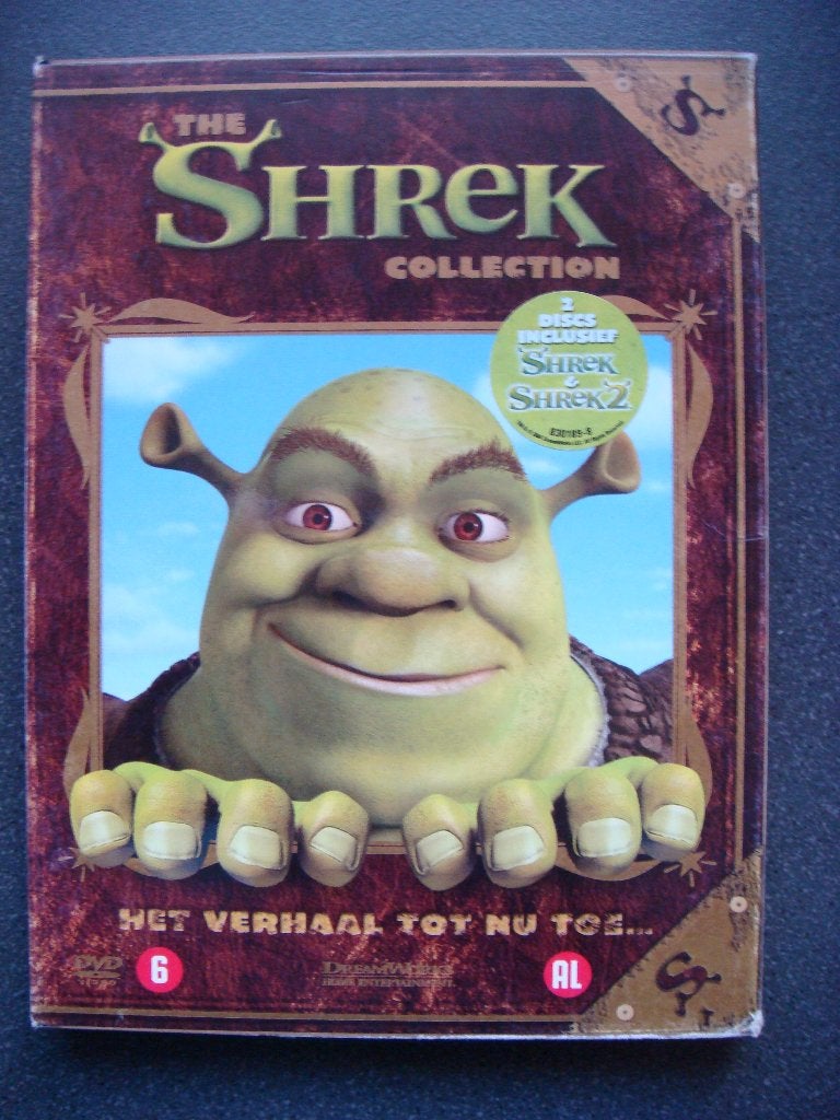 Dreamworks: The Shrek Collection bevat Shrek & Shrek 2, Tekenfilm, Amerikaans, Ophalen of Verzenden, Zo goed als nieuw