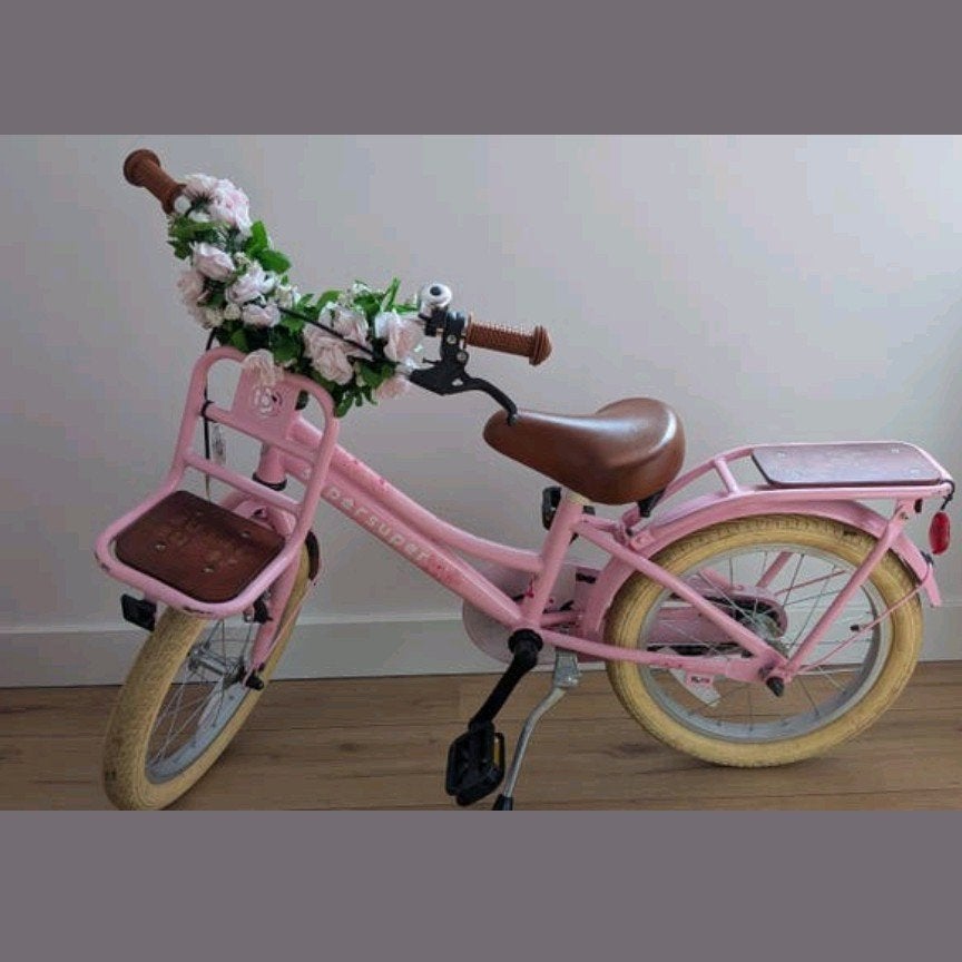 GEZOCHT meisjesfiets 14/16 Inch omgeving Gooi, Ophalen of Verzenden