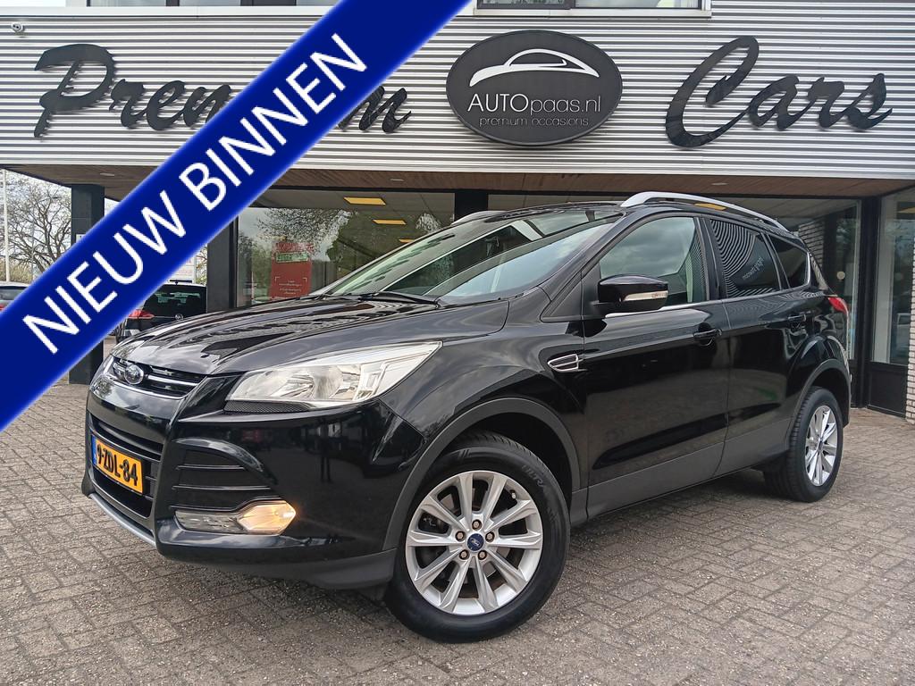 Ford Kuga 1.6 183pk Titanium 4WD Automaat|Trekh|Zeer goed on, Euro 5, Gebruikt, Zwart, 4 cilinders