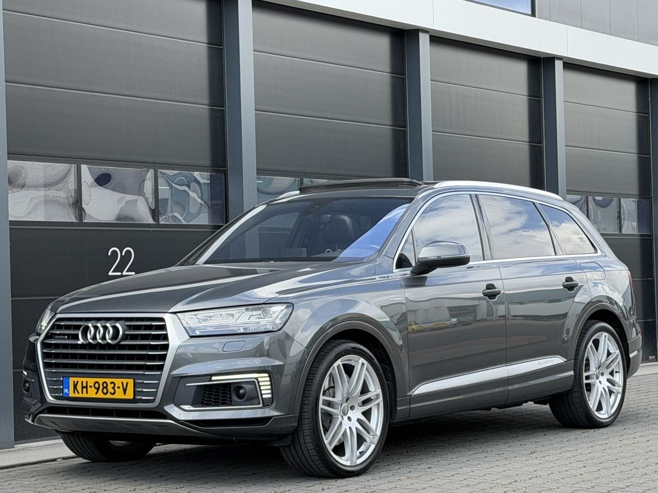 Audi Q7 3.0 TDI e-tron quattro Sport Pano EURO-6 (bj 2016), Automaat, Euro 6, 2420 kg, Bedrijf