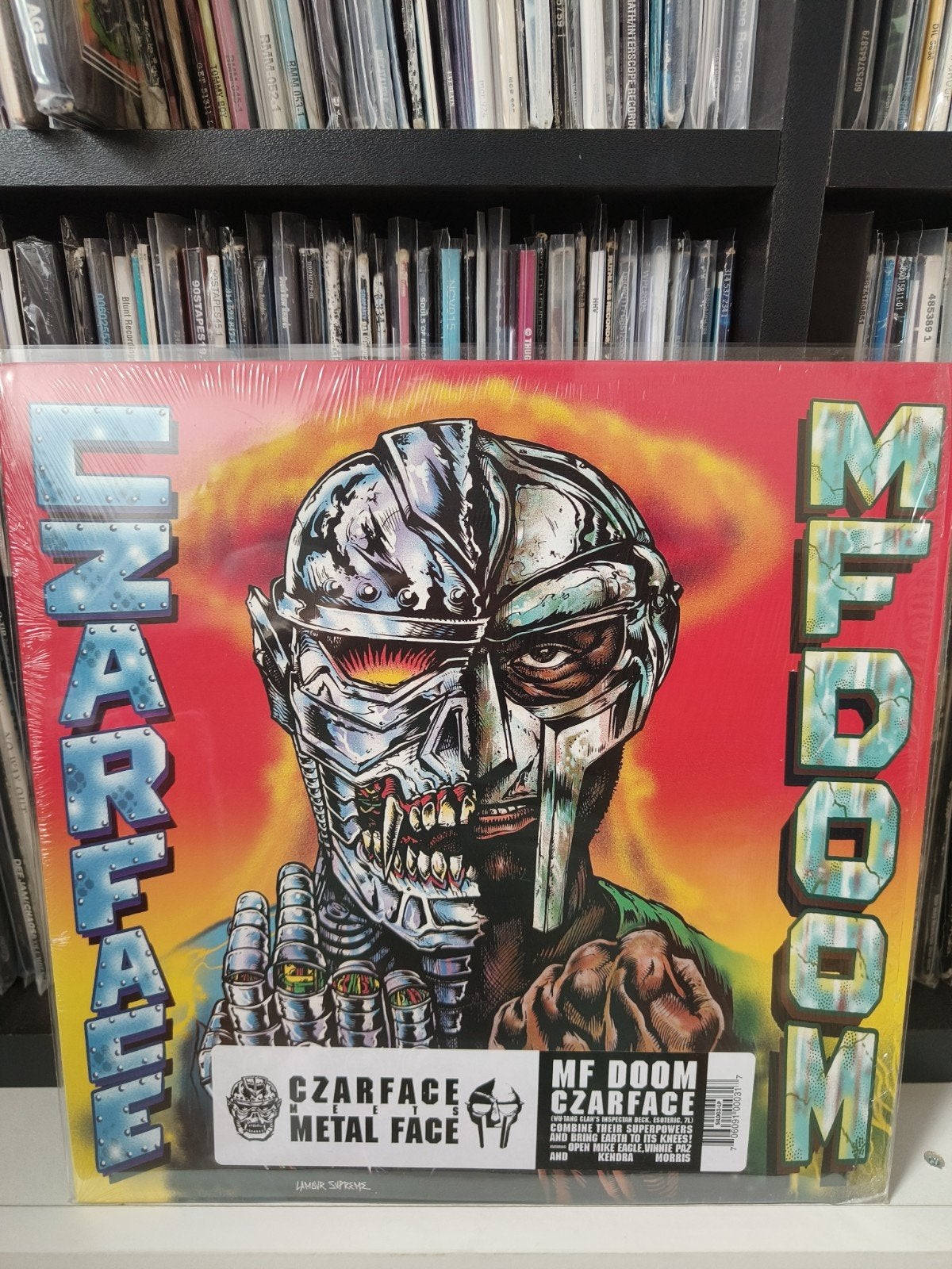 Czarfaze meets metalface MF doom LP, Ophalen of Verzenden, Gebruikt, 12 inch