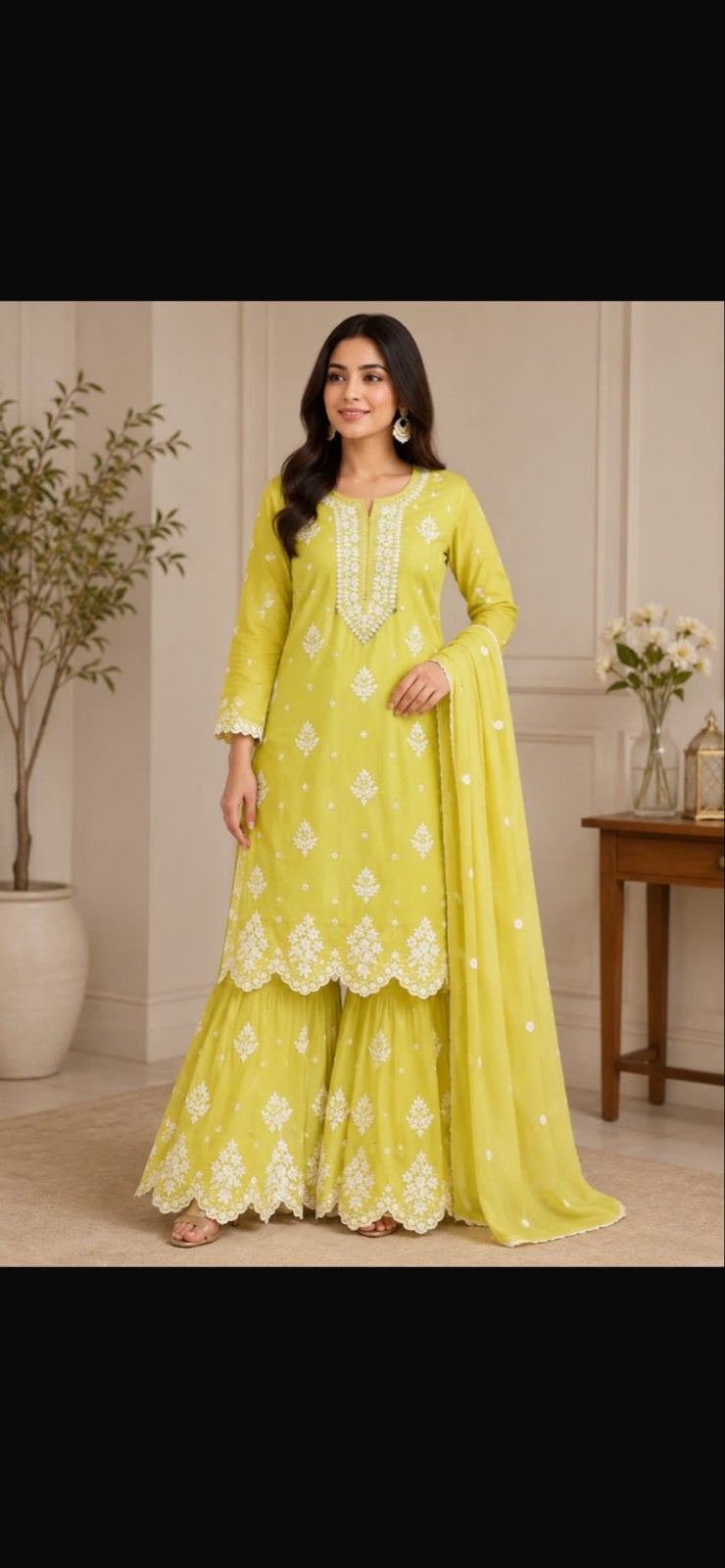 Prachtige Indiase Sharara Set - Nieuw, Verzenden, Nieuw