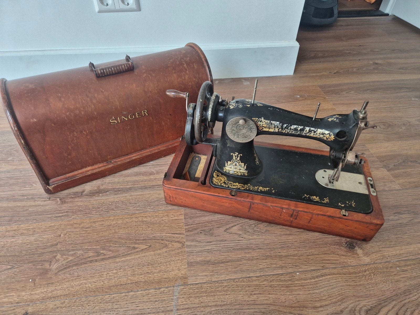 Vintage Singer Naaimachine - Decoratief Object, Ophalen