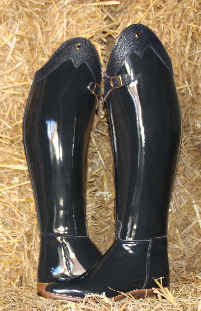 Rijlaarzen schoenmaat 38, Dieren en Toebehoren, Paardrijkleding, Nieuw, Dames, Heren, Kinderen, Schoeisel, Dressuur, Blauw, Ritssluiting