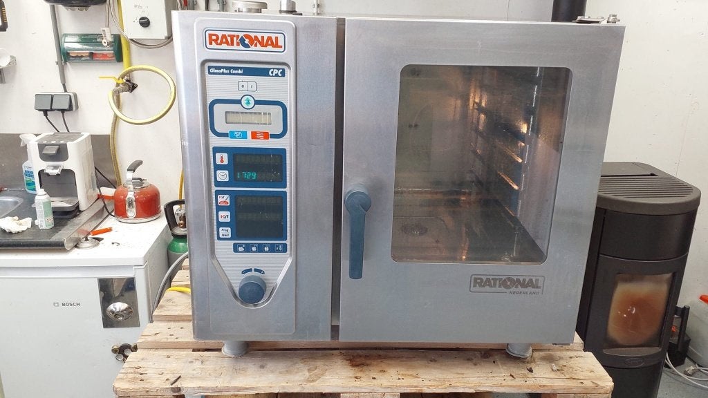 Rational steamer, Ophalen, Gebruikt, Ovens, Magnetrons en Steamers