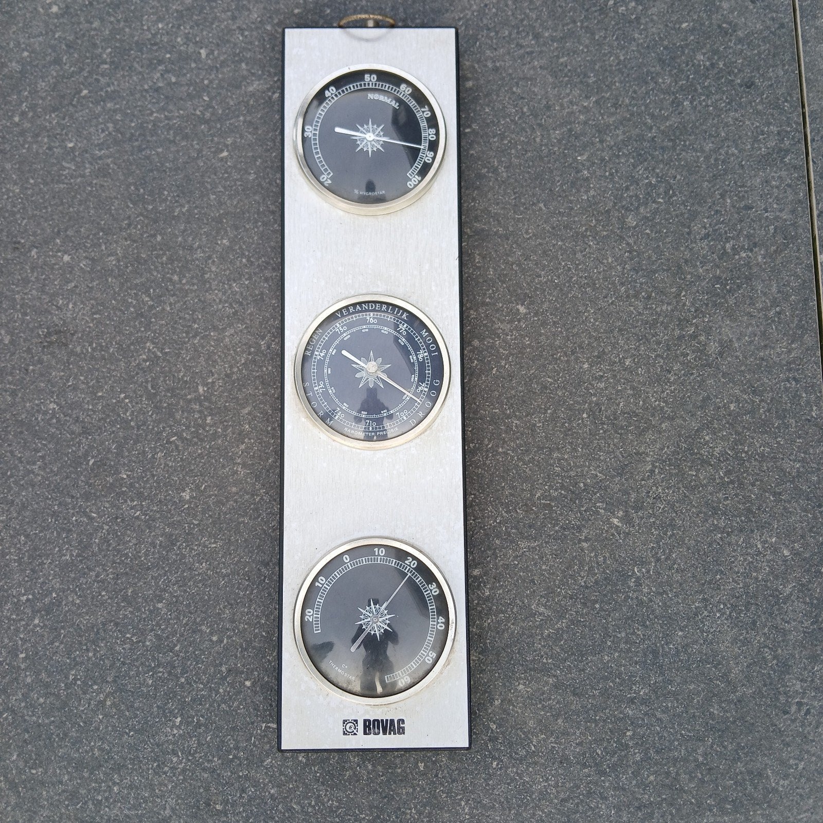 Bovag Weerstation: Barometer, Thermometer, Hygrometer, Gebruikt, Onbekend, Ophalen of Verzenden, Onbekend