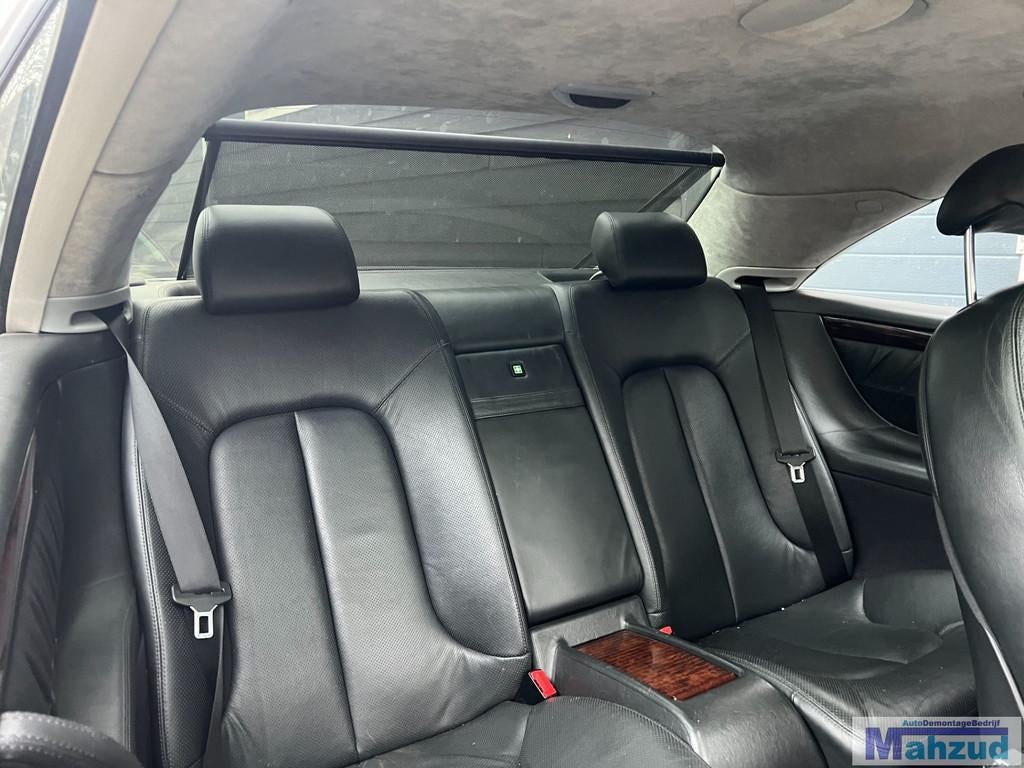 MERCEDES CL (215) zwart leer interieur stoel bank 1999-2005, Gebruikt, Mercedes-Benz AG, Mercedes-Benz, Ophalen of Verzenden