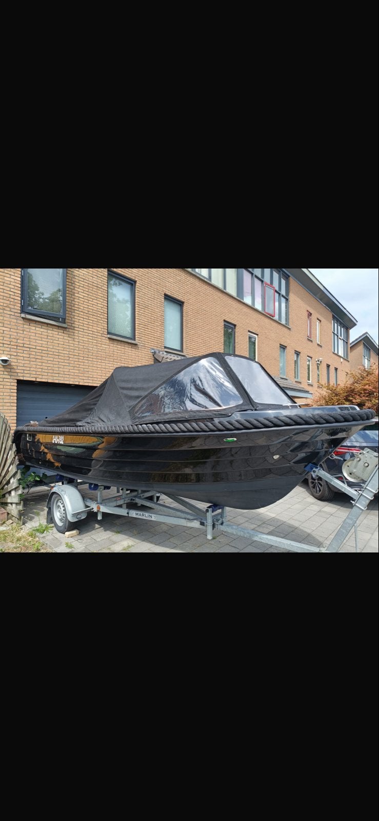 Nette admiral 540 tender met trailer en biminitop, Watersport en Boten, Ophalen, Zo goed als nieuw, Overige typen