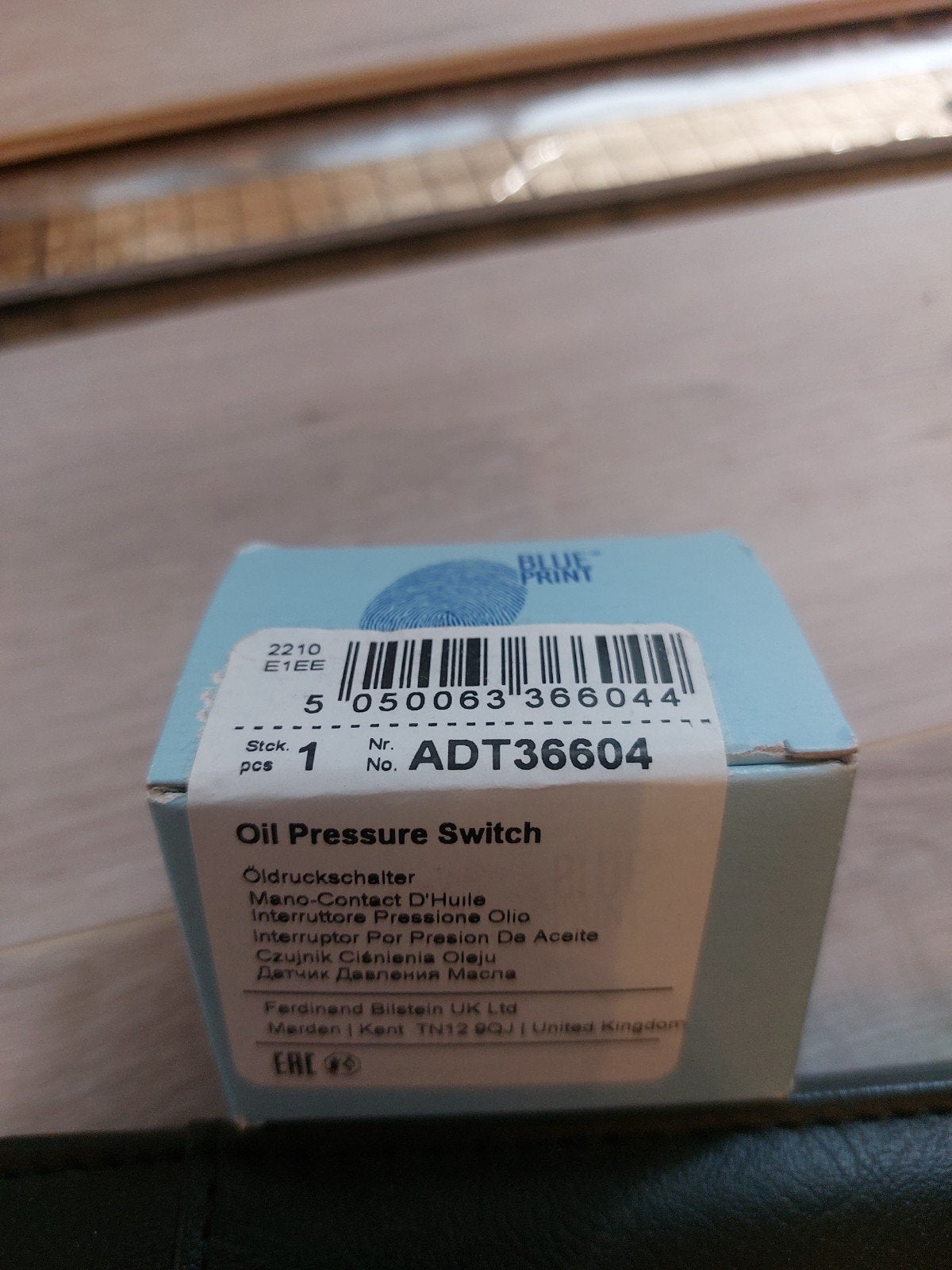 Nieuwe Blue Print Oliedrukschakelaar ADT36604, Ophalen of Verzenden, Nieuw