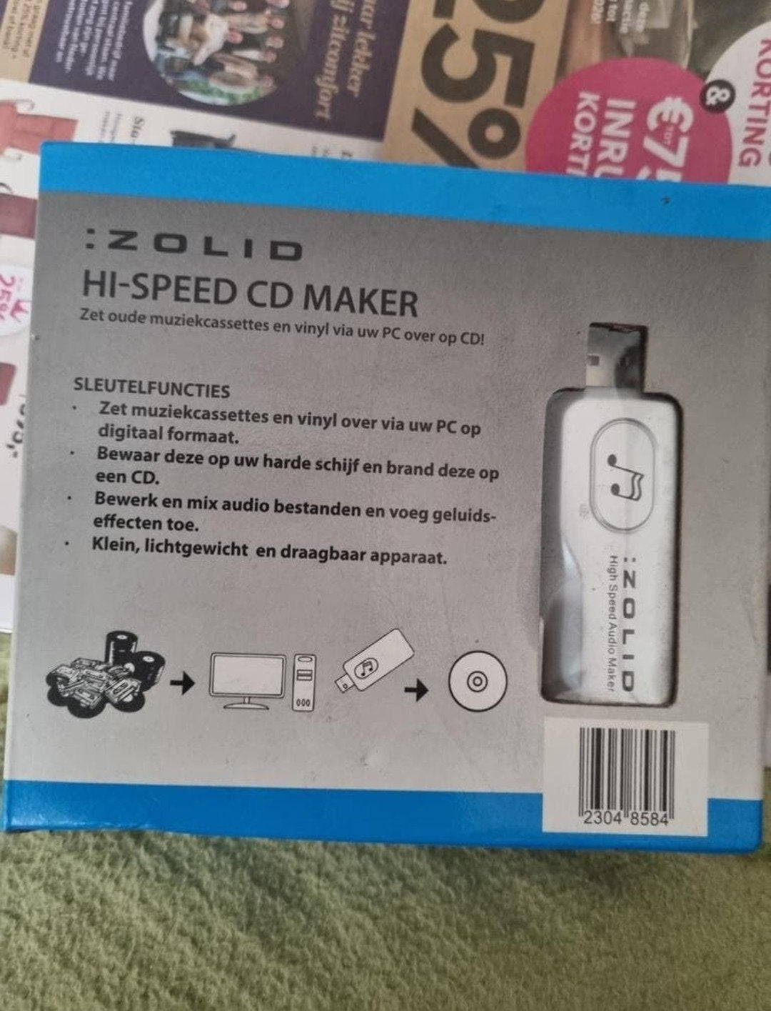 Dit apparaat is een Zolid Hi-Speed CD Maker bieden

Dit appa, Computers en Software, Audio-software, Ophalen of Verzenden, Nieuw