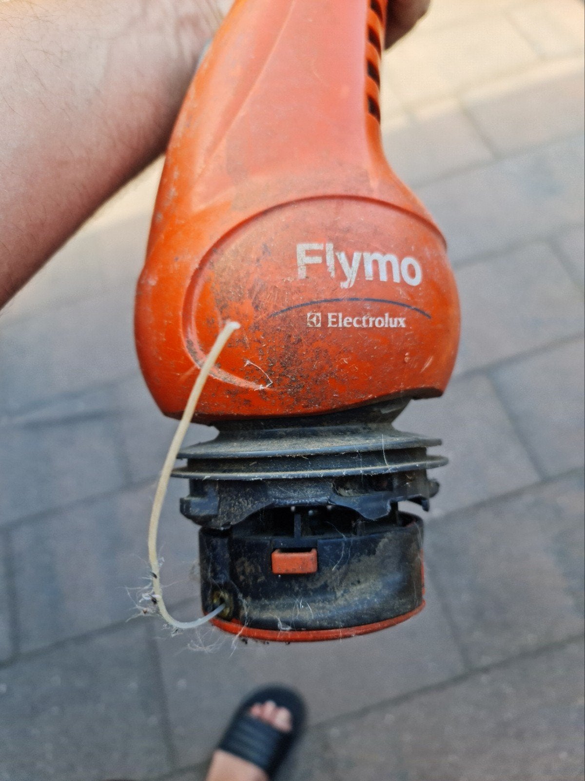 Flymo Contour EIT25 Elektrische Grastrimmer, Gebruikt, Ophalen of Verzenden, Flymo, 10 tot 30 cm