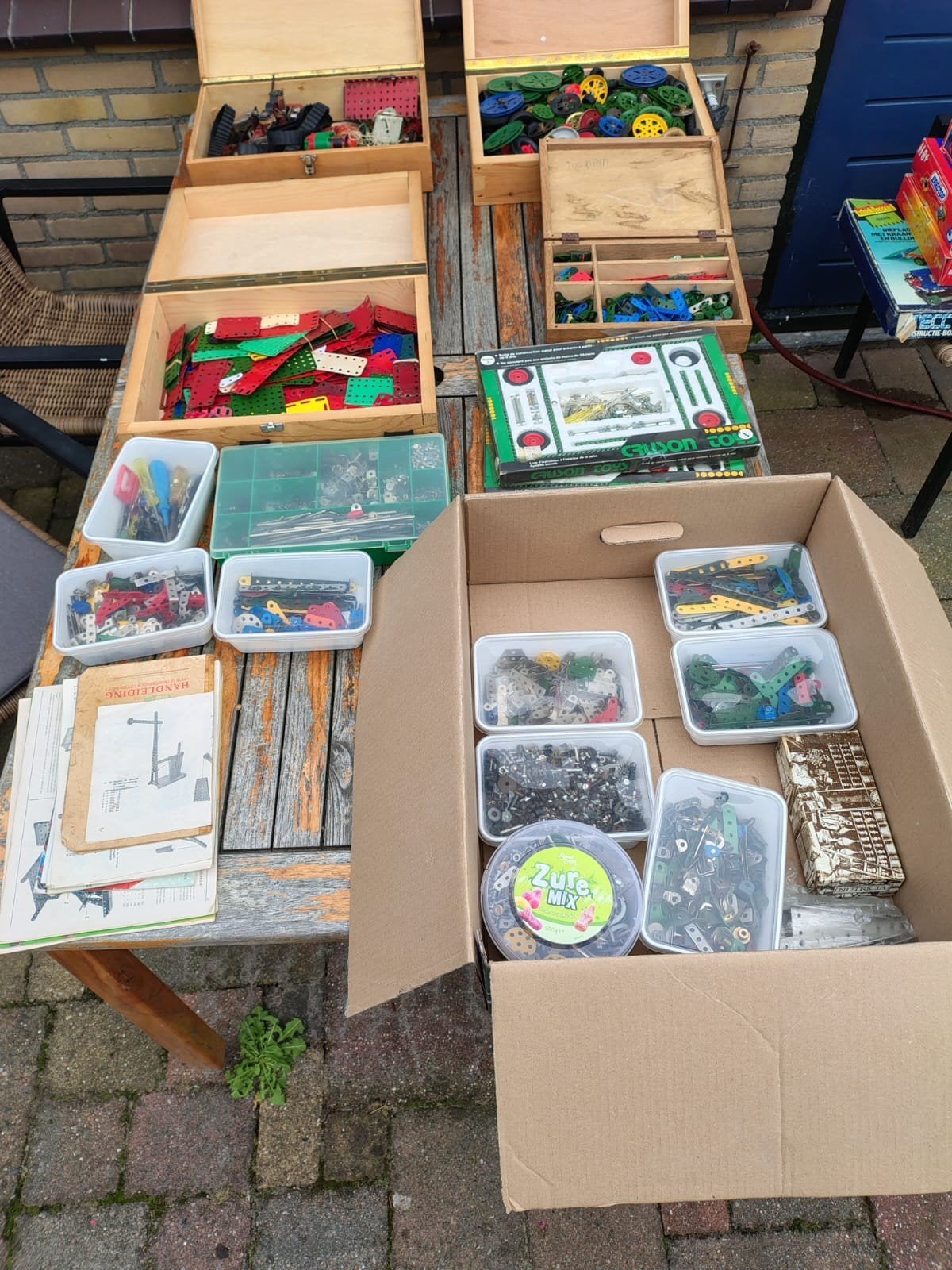 Collectie Temsi Meccano, Ophalen, Gebruikt