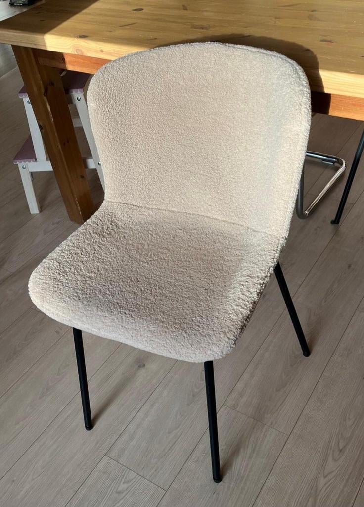 Set van 4 Teddy Eetkamerstoelen, Huis en Inrichting, Stoelen, Ophalen, Zo goed als nieuw, Overige kleuren, Vier