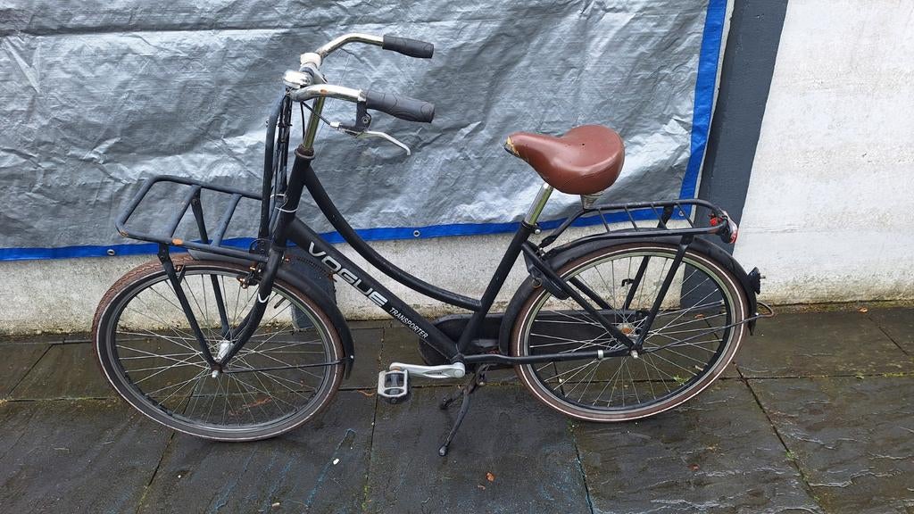Meisjesfiets Vogue Transporter - Opknapper, Fietsen en Brommers, Fietsen | Meisjes, Ophalen, Vogue, Handrem, Gebruikt