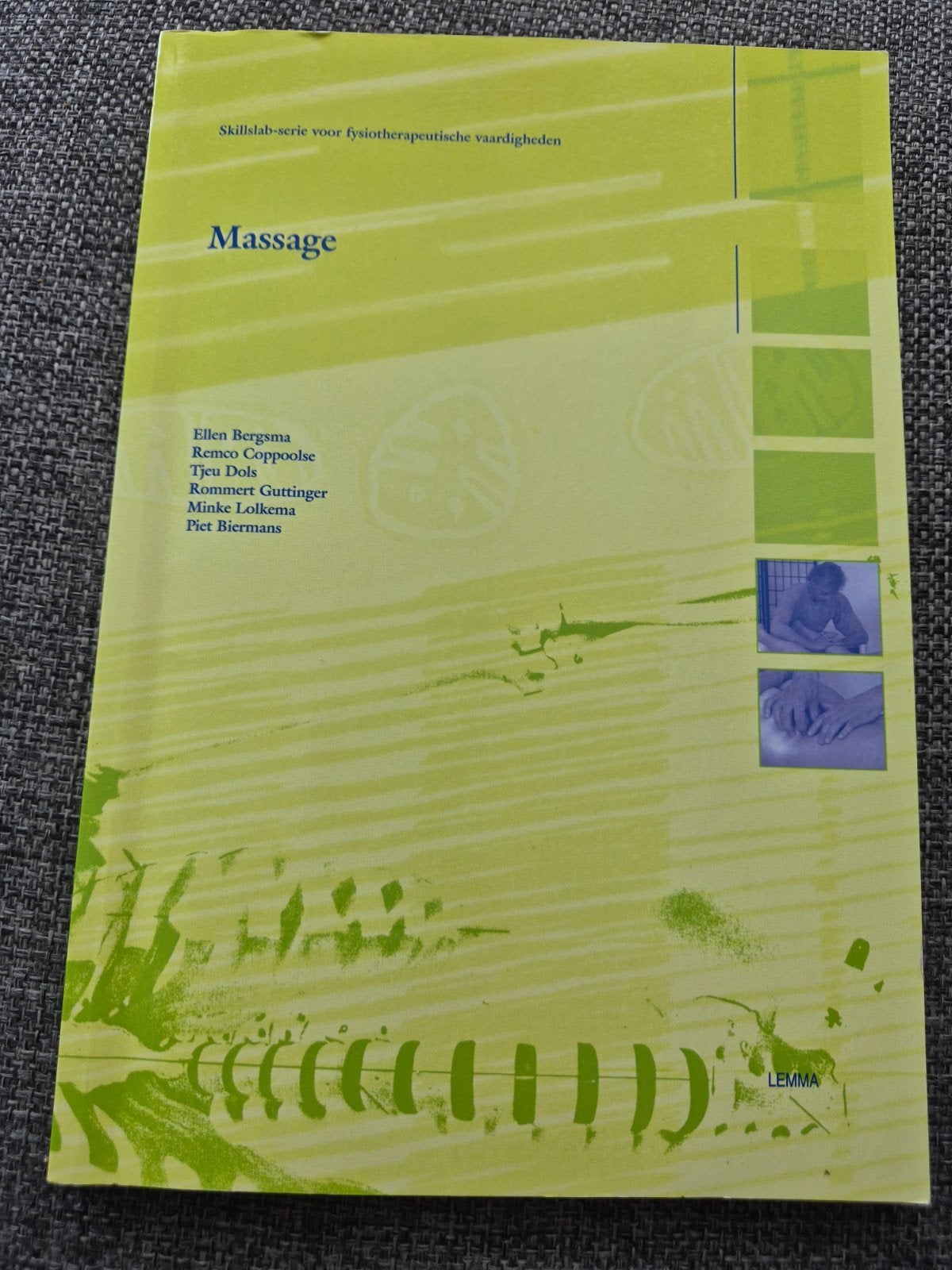 SkillsLab-serie: Massage Werkcahier Fysiotherapie, Gelezen, Ellen Bergsma, Remco Coppoolse, Tjeu Dols, Rommert Guttinger,, Beta