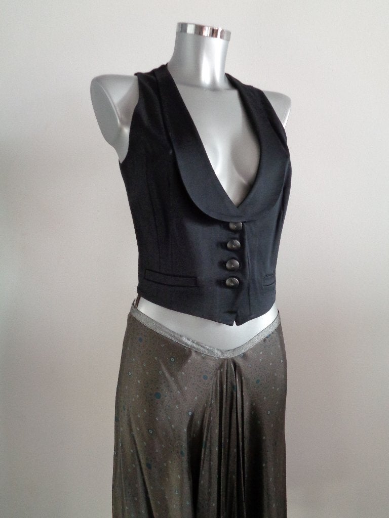 Mandarin & Mint zwart gilet, maat 40, nieuw met kaartjes, Maat 38/40 (M), Zwart, Nieuw, Ophalen of Verzenden