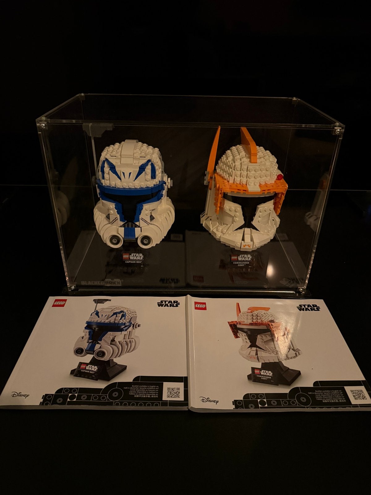 Lego Star Wars Helmets: Captain Rex & Commander Cody, Ophalen of Verzenden, Zo goed als nieuw
