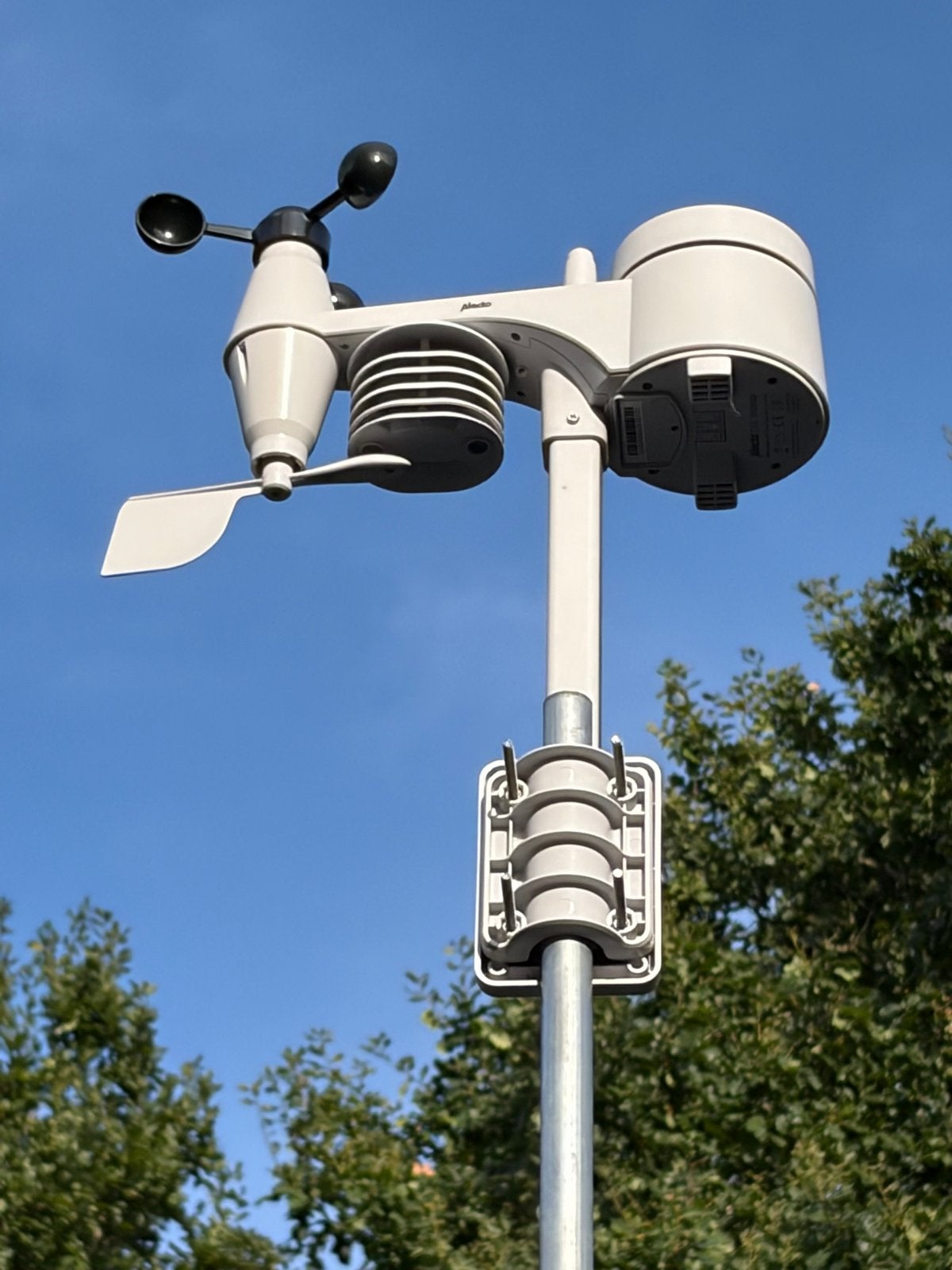 Alecto WS5400 Professioneel WiFi Weerstation, Audio, Tv en Foto, Weerstations en Barometers, Ophalen of Verzenden, Zo goed als nieuw
