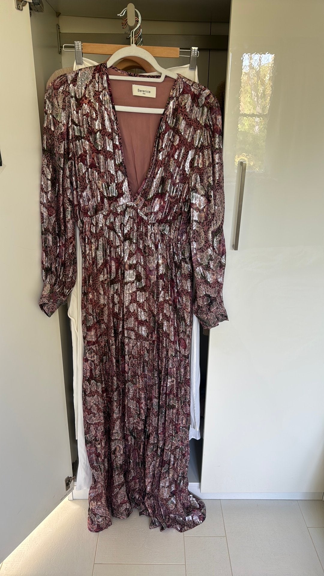Betenice lange jurk maat 38, Kleding | Dames, Maat 38/40 (M), Ophalen of Verzenden, Zo goed als nieuw, Roze