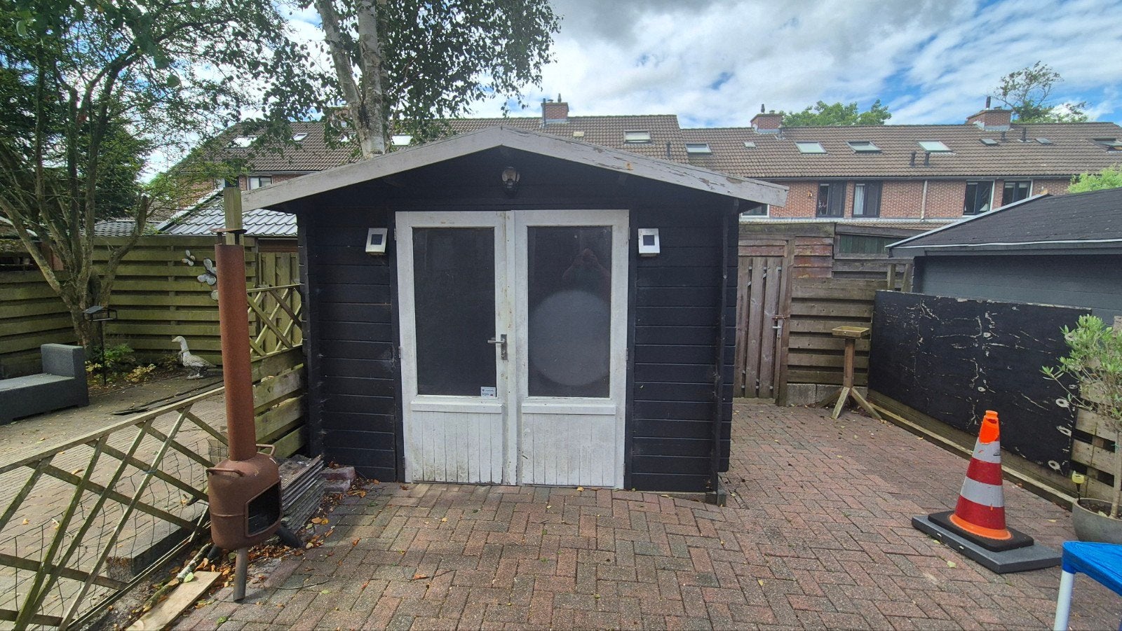 Gratis tuinhuis 3x3 meter, Ophalen, Tuinhuis, 250 tot 500 cm, 1 raam
