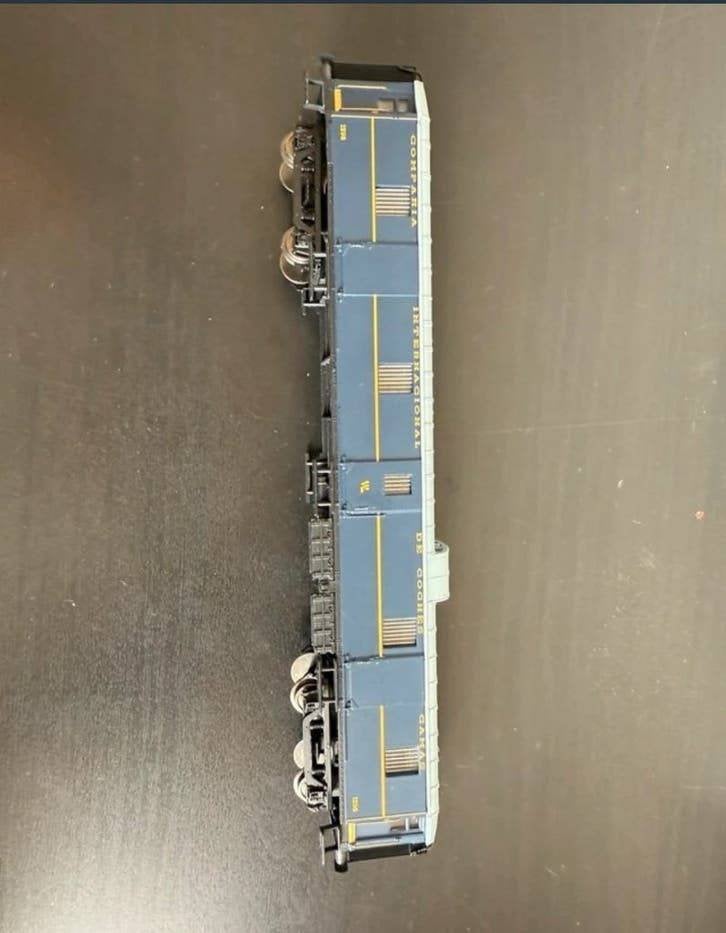 Electrotren 18203K bagagewagen CIWL / RENFE H0, Overige merken, Gelijkstroom, Wagon, Ophalen of Verzenden