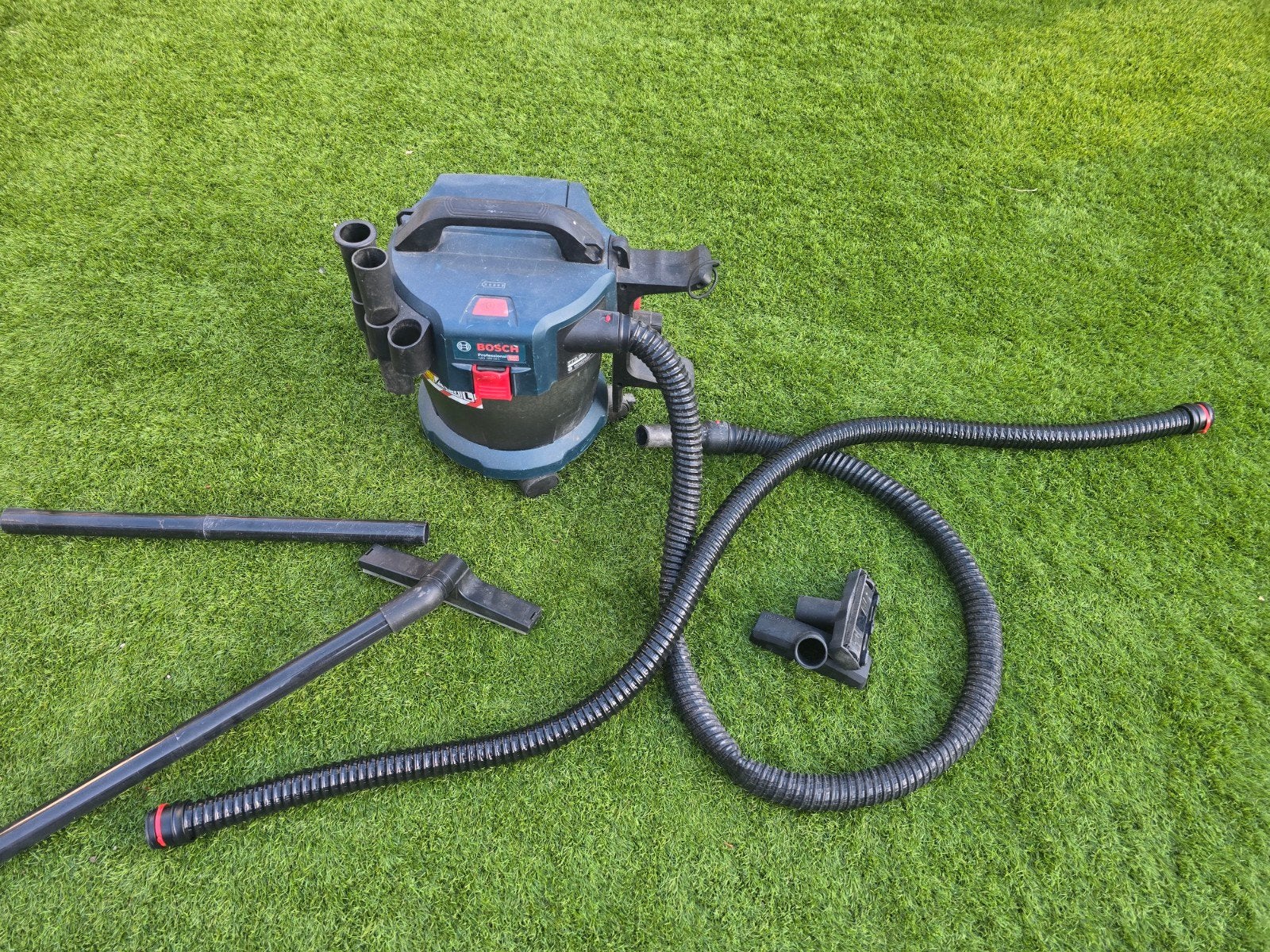 Bosch Industriële Stofzuiger GAS 18V-10 L, Witgoed en Apparatuur, Stofzuigers, Gebruikt, Industriële stofzuiger, Bosch, Inclusief accessoires