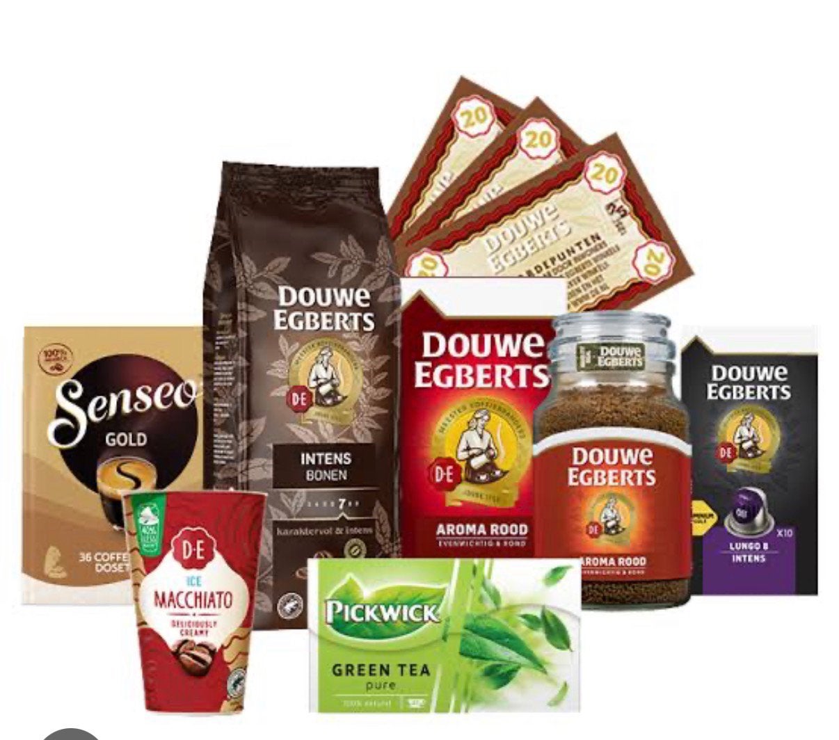 Douwe egberts/perla punten gezocht, Ophalen, Koffie of Thee, Zegels, Bonnen of Punten